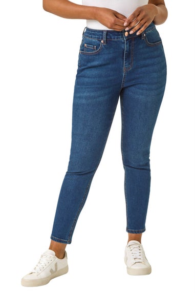 Roman Indigo Petite Skinny Stretch Jean