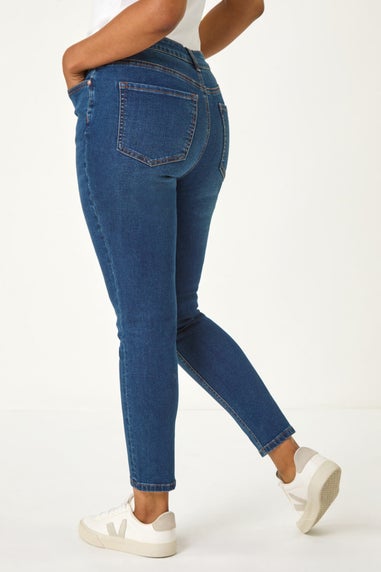 Roman Indigo Petite Skinny Stretch Jean