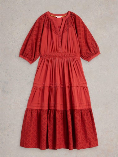 Kleid Willow mit Lochspitze