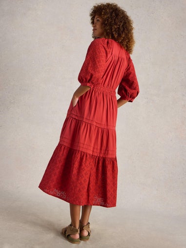 Kleid Willow mit Lochspitze