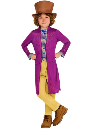 Willy Wonka MultiColour Wonka Child Costume (3-10 Years)