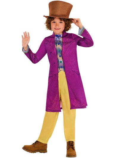 Willy Wonka MultiColour Wonka Child Costume (3-10 Years)