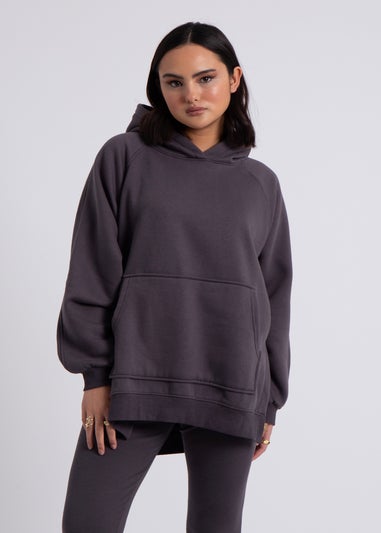 Urban Bliss Charcoal Oversized Hoodie & Legging Set