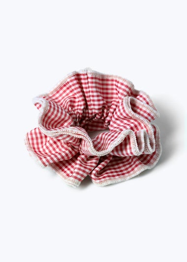 Muse Flitzy Back To School Red Scrunchie