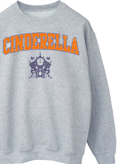 Disney Cinderella Collegiate Heather Grey Sweatshirt