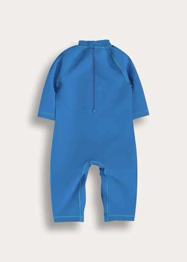 Brand Threads Bluey Blue Swim Set Blue (12 Months -5 Years)