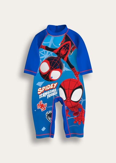 Spidey & His Amazing Friends Boys Blue Swim Set (12 Months -6 Years)