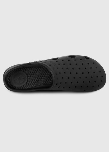 Totes Isotoner Black Clog