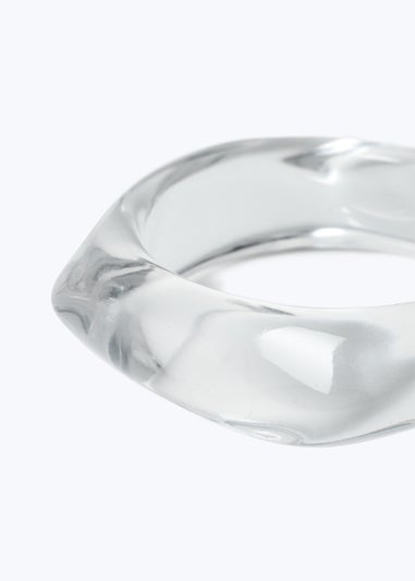 Muse Clear Perspex Bangle