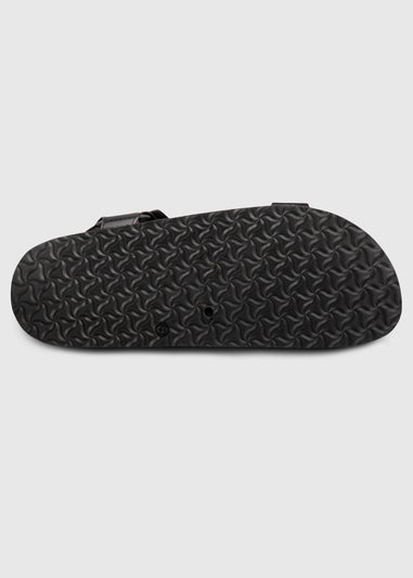Totes Black Walking Sandal