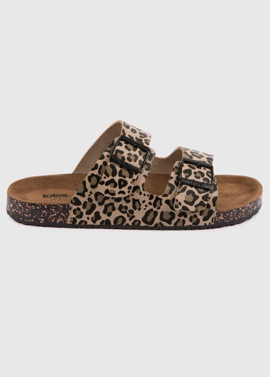 Totes Animal PU Double Buckle Slider