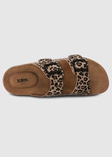 Totes Animal PU Double Buckle Slider