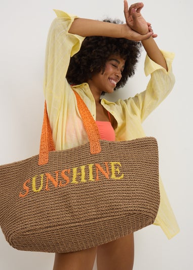 Natural Sunshine Beach Bag