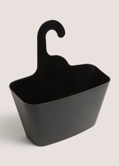 Black Plastic Shower Caddy
