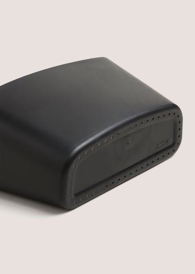 Black Plastic Shower Caddy