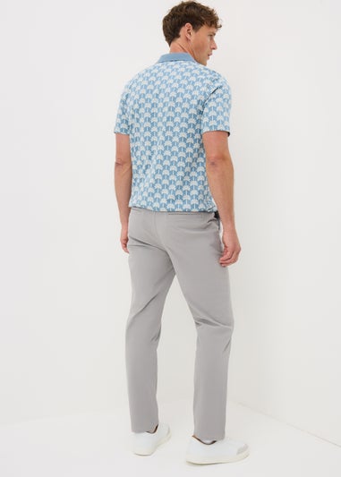 Grey Flex Chinos
