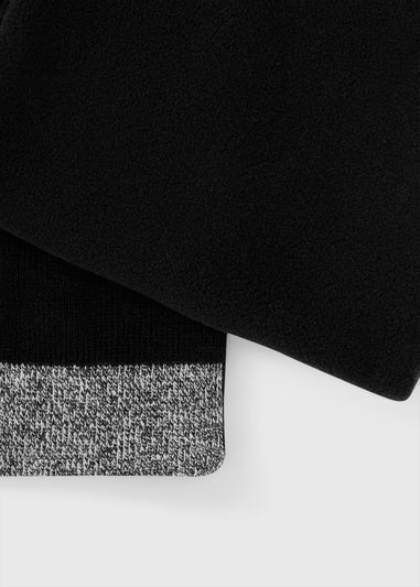 Black Thinsulate Scarf
