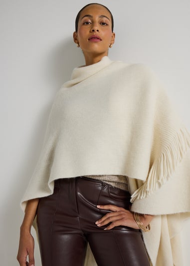 Cream Shawl