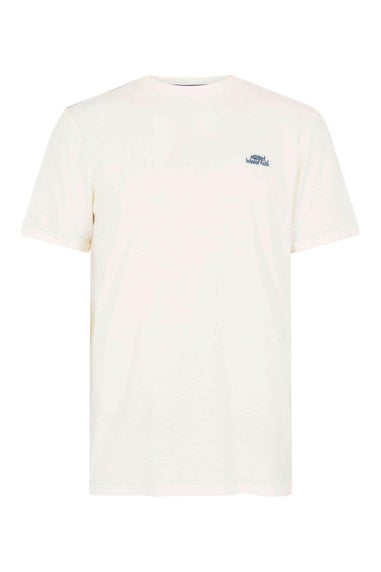 Weird Fish Cream Fished Branded T-Shirt