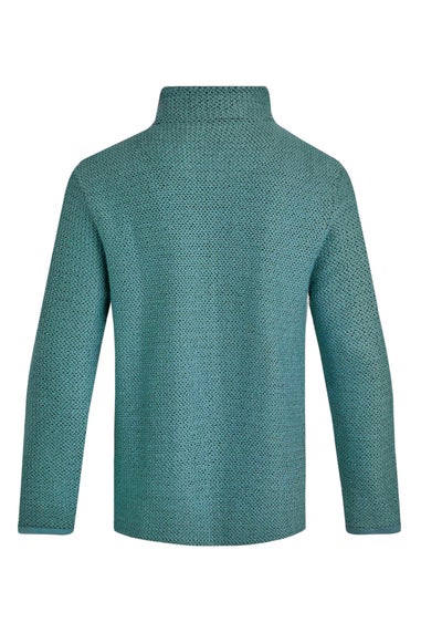 Weird Fish Blue Cruiser 1/4 Zip Macaroni