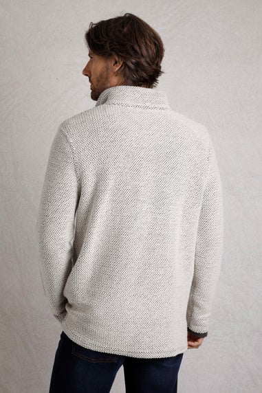 Weird Fish Cream Cruiser 1/4 Zip Macaroni
