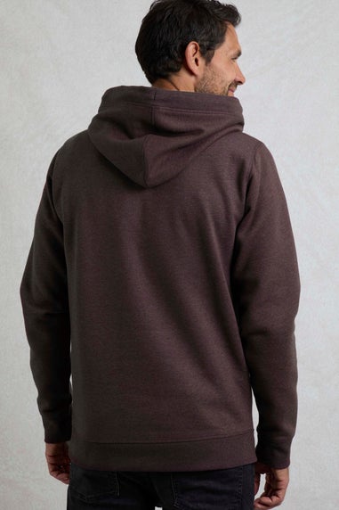 Weird Fish Red Bryant Front Print Graphic Popover Hoodie