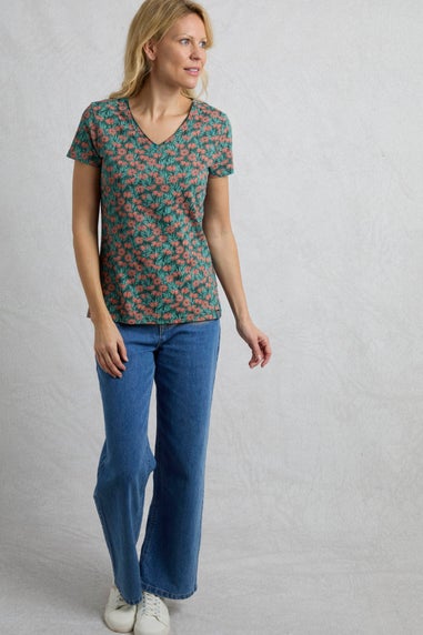 Weird Fish JadeMerica Printed Jersey T-Shirt