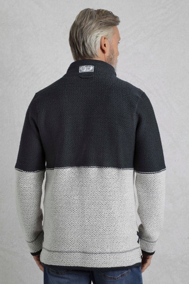 Weird Fish Navy Kielder 1/4 Zip Special Edition Macaroni