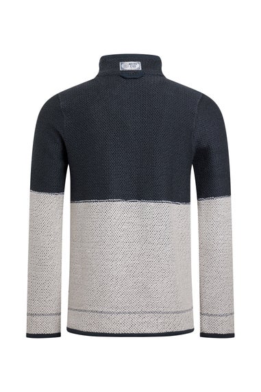 Weird Fish Navy Kielder 1/4 Zip Special Edition Macaroni