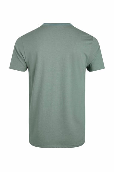 Weird Fish Green Coasting Front Print Graphic T-Shirt
