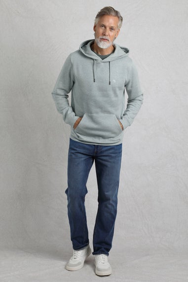 Weird Fish Grey Hugo Branded Popover Hoodie