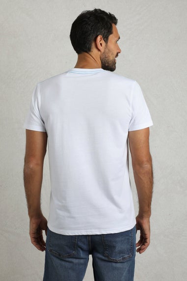 Weird Fish White Summer Sector Graphic T-Shirt