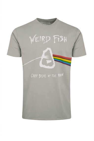 Weird Fish Grey Carp Side Front Print Artist T-Shirt