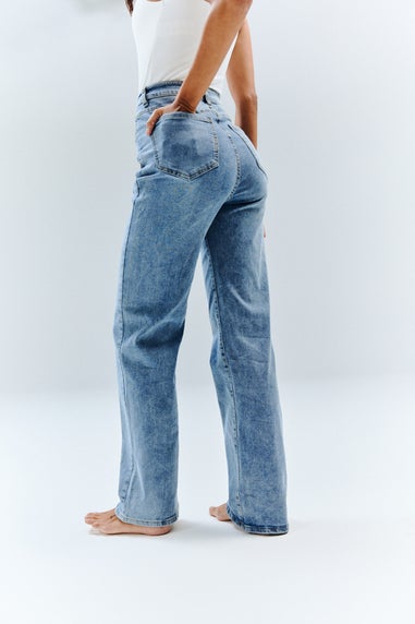 In The Style Light Blue Tall Sienna Straight Leg Jean