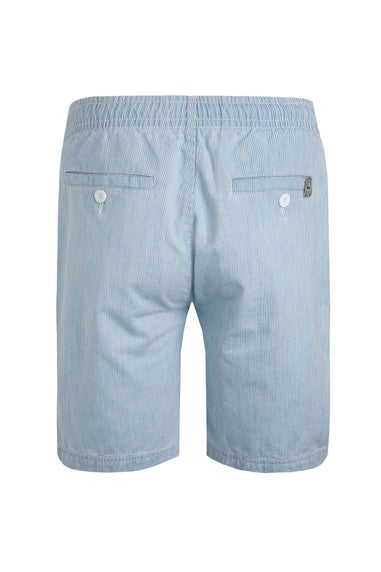 Weird Fish Cream Dewey Stripe Shorts
