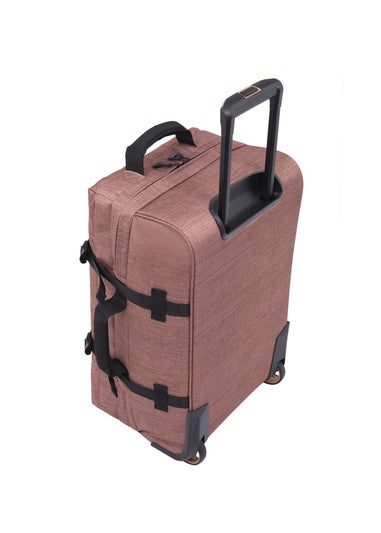 BritBag Maputo Pink Brown Triotex Suitcase