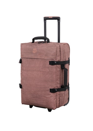 BritBag Maputo Pink Brown Triotex Suitcase