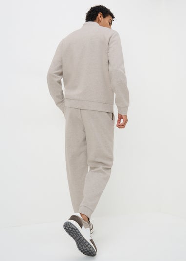 Beige Smart Joggers