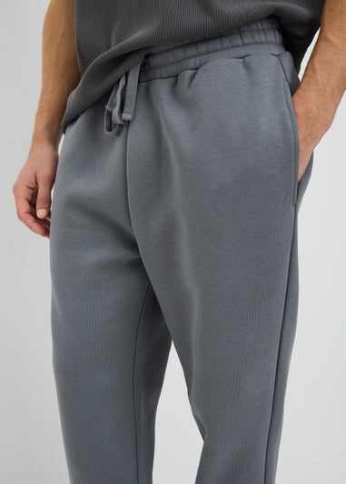 Grey Relaxed Fit Jogging Bottoms