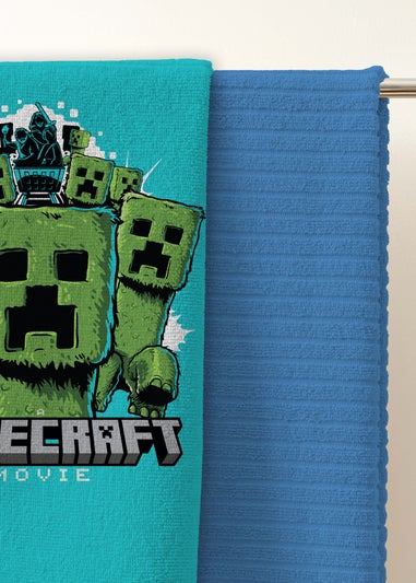 Minecraft Movie Beach Pool Towel