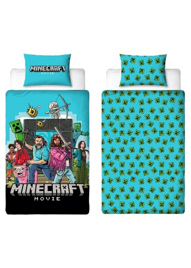 Minecraft Movie Duvet Cover Set