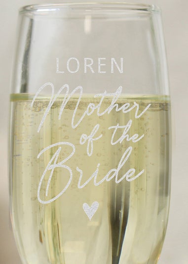 Personalised Memento Company Mother of the Bride Flute