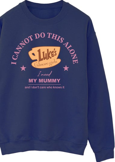 Gilmore Girls Need My Mum Navy Sweatshirt