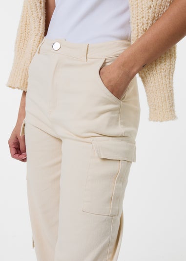 Pink Vanilla Stone Cargo Trousers