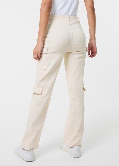 Pink Vanilla Stone Cargo Trousers