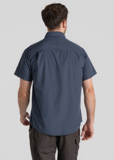 Craghoppers Blue Kiwi Short Sleeve Shirt