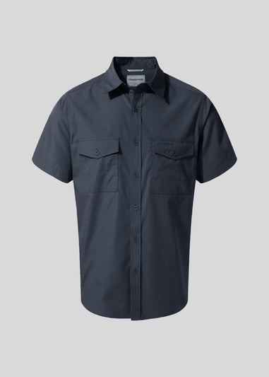Craghoppers Blue Kiwi Short Sleeve Shirt