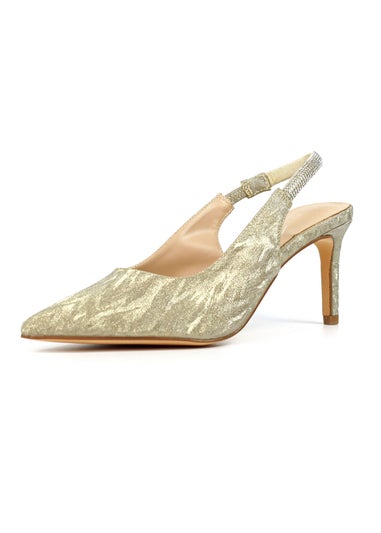 Lunar Gold Janine Sling Back Sandal