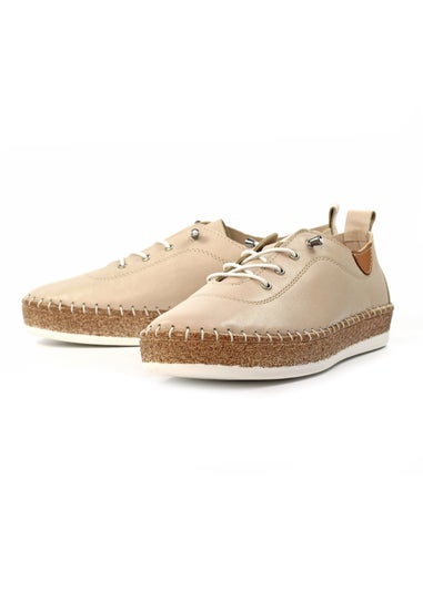 Lunar Cream Evie Plimsoll