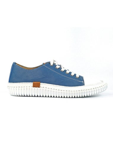 Lunar Denim Blue Truffle II Plimsoll